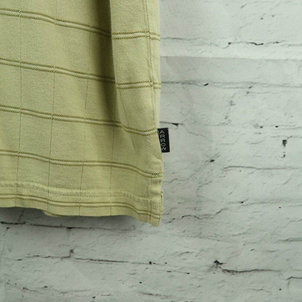 ARROW POLO SHIRT BUNDLE BLACK & GREEN WITH STRIPES SIZE LARGE - Picture 5 of 15